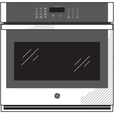 GE(R) 27" Smart Built-In Single Wall Oven - (JKS3000DNWW)