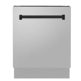 ZLINE Autograph Edition 24" 3rd Rack Top Control Tall Tub Dishwasher in Stainless Steel with Accent Handle, 51dBa (DWVZ-304-24) [Color: Gold] - (DWVZ30424G)