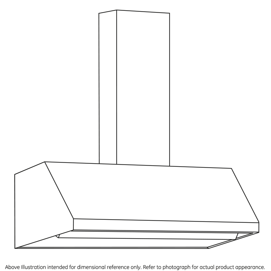 36" Designer Wall Mount Hood w/ Dimmable LED Lighting - (UVW8364SPSS)