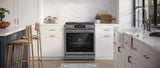 Frigidaire Gallery 30" Front Control Gas Range with Total Convection - (GCFG3060BF)