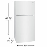 Frigidaire 18.3 Cu. Ft. Top Freezer Refrigerator - (FFTR1814WW)