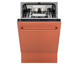 ZLINE 18" Tallac Series 3rd Rack Top Control Dishwasher with Traditional Handle, 51dBa [Color: Copper] - (DWVC18)