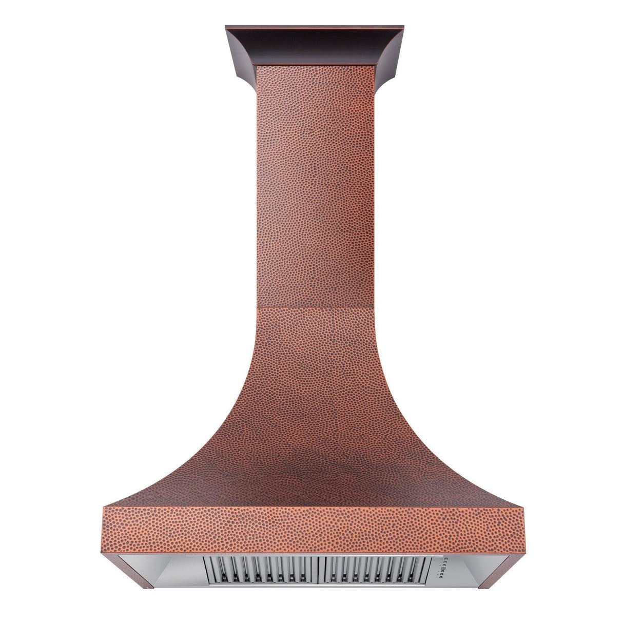 ZLINE Designer Series Hand-Hammered Copper Finish Wall Range Hood (8632H) - (8632H30)