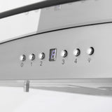 ZLINE Island Mount Range Hood in Stainless Steel with Built-in ZLINE CrownSound Bluetooth Speakers (GL5iCRN-BT) - (GL5ICRNBT30)