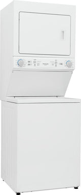 Frigidaire Electric Long Vent Stacked Laundry Center - 3.9 Cu. Ft Washer and 5.5 Cu. Ft. Dryer - (FLCE7523AW)