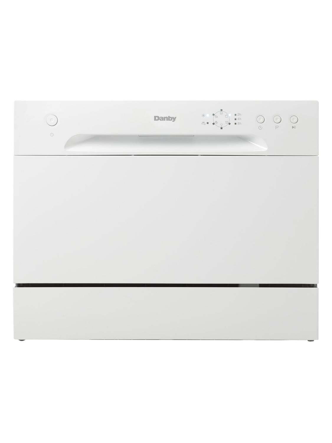 Danby 6 Place Setting Countertop Dishwasher in White - (DDW621WDB)