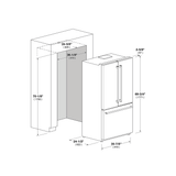 36" FRENCH DOOR FRIDGE - (F6FBM36S2)