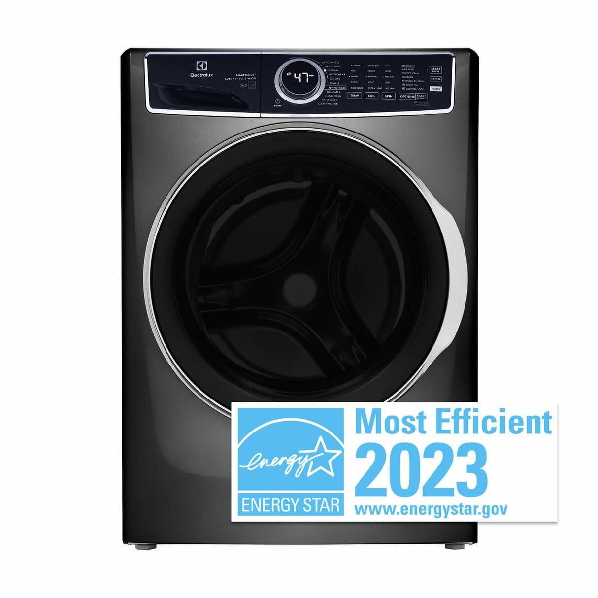 Electrolux Front Load Perfect Steam(TM) Washer with LuxCare(R) Plus Wash and SmartBoost(R) - 4.5 Cu. Ft. - (ELFW7637AT)