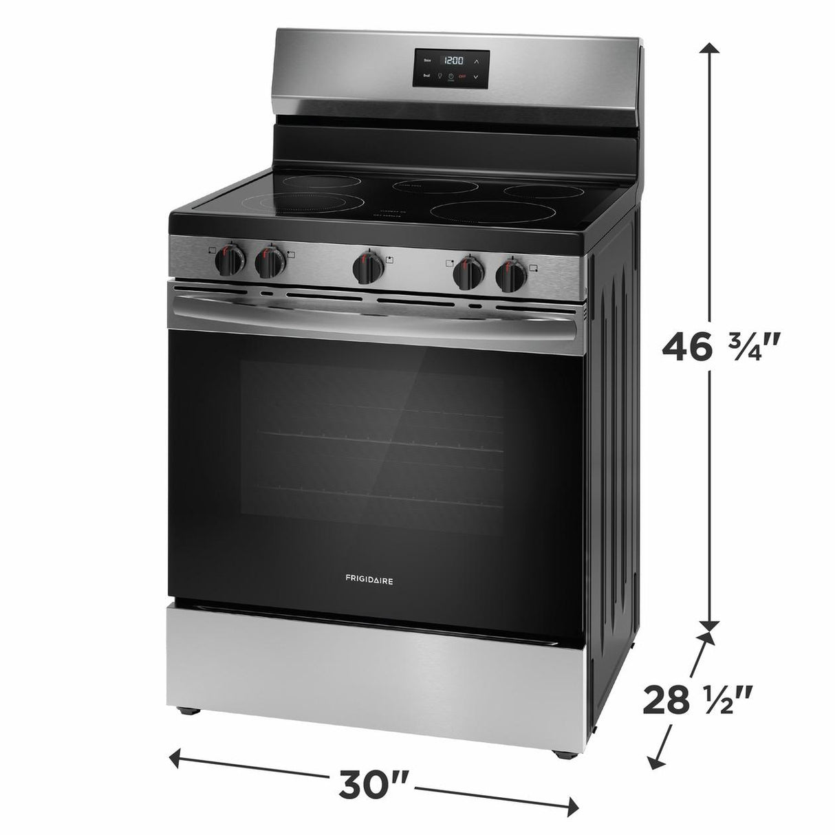 Frigidaire 30" Electric Range - (FCRE3052BS)