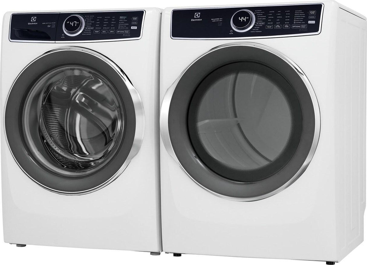 Electrolux Front Load Perfect Steam(TM) Electric Dryer with Predictive Dry(TM) and Instant Refresh - 8.0 Cu. Ft. - (ELFE7537AW)