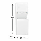 Frigidaire Gas Washer/Dryer Laundry Center - 3.9 Cu. Ft Washer and 5.5 Cu. Ft. Dryer - (FLCG7522AW)