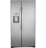 GE(R) 21.8 Cu. Ft. Counter-Depth Fingerprint Resistant Side-By-Side Refrigerator - (GZS22IYNFS)