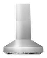 36 Inch Professional Wall Mount Pyramid Range Hood - Model Trh36p - (TRH36P)