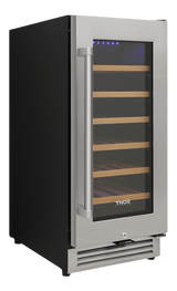 Thor Kitchen 15-inch Single Zone Wine Cooler, 33 Wine Bottle Capacity - Model Twc1501 - (TWC1501)