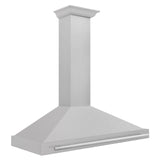 ZLINE 48 in. Convertible Fingerprint Resistant DuraSnow' Stainless Steel Range Hood with Stainless Steel Handle (KB4SNX-48) [Color: DuraSnow Stainless Steel] - (KB4SNX48)