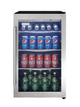 Danby 4.3 cu. ft. Free-Standing Beverage Center in Stainless Steel - (DBC434A1BSSDD)