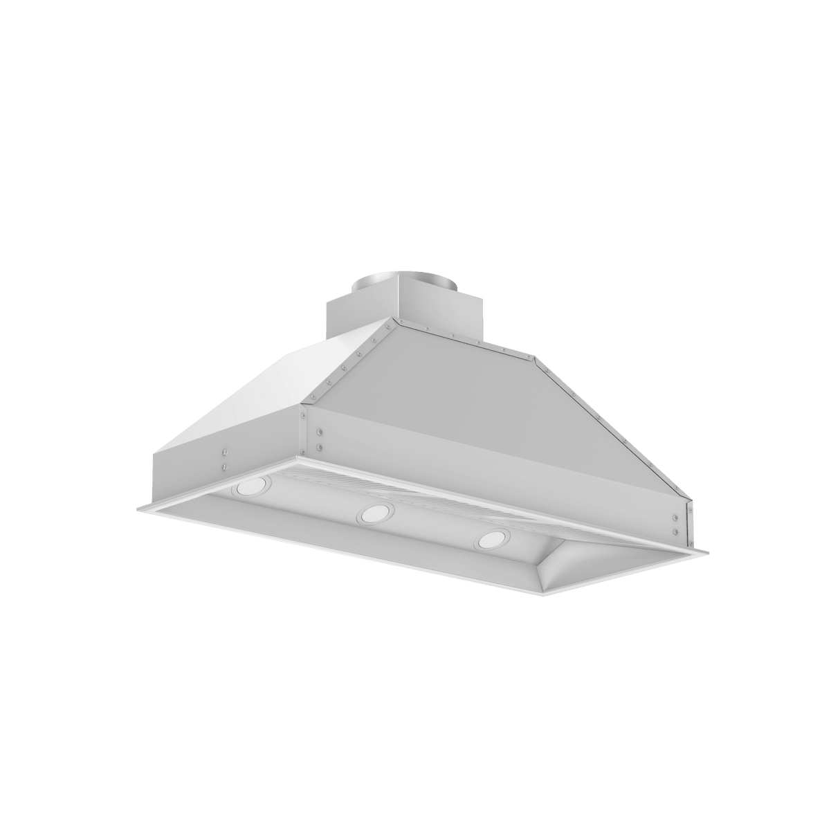 ZLINE Ducted Remote Blower 400 CFM Range Hood Insert in Stainless Steel (698-RS) - (698RS34400)