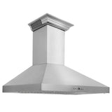 ZLINE Ducted Vent Wall Mount Range Hood in Stainless Steel with Built-in ZLINE CrownSound Bluetooth Speakers (KL3CRN-BT) - (KL3CRNBT36)