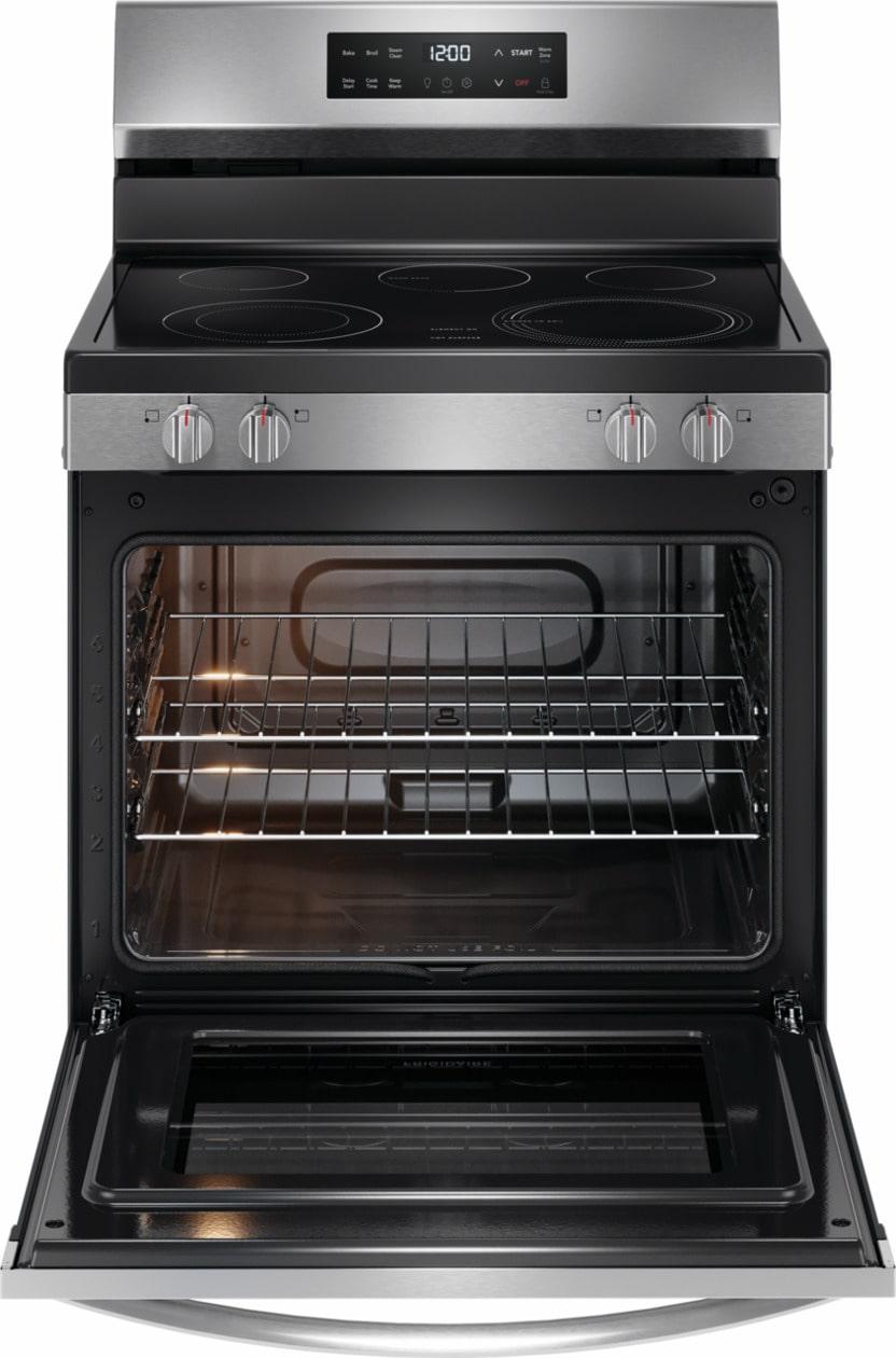 Frigidaire 30" Electric Range with the EvenTemp(R) - (FCRE3062AS)