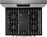 Frigidaire Gallery 30" Freestanding Gas Range with Air Fry - (GCRG3060AD)