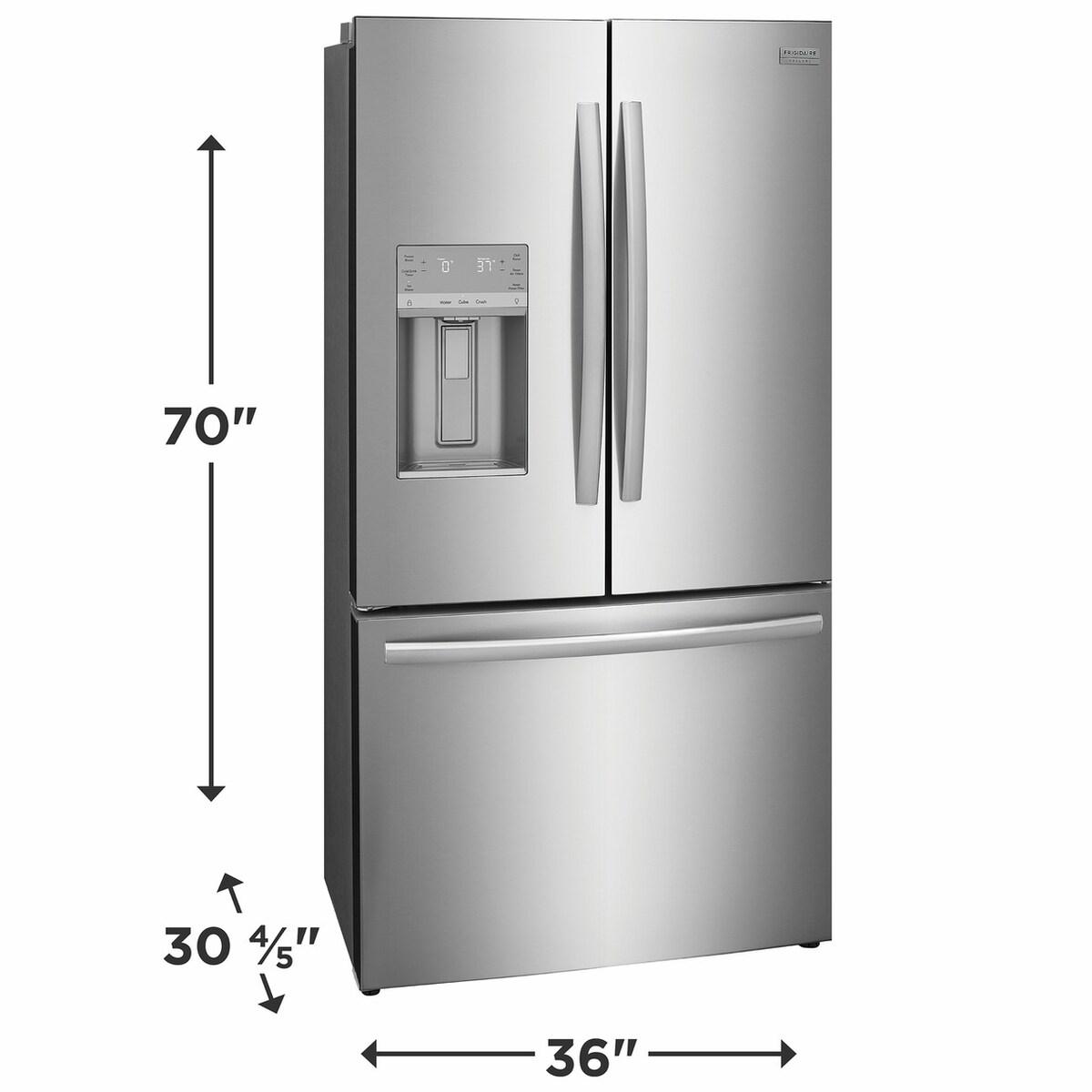 Frigidaire Gallery 22.6 Cu. Ft. Counter-Depth French Door Refrigerator - (GRFC2353AF)