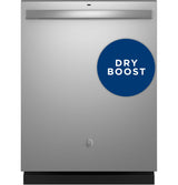 GE(R) ENERGY STAR(R) Top Control with Plastic Interior Dishwasher with Sanitize Cycle & Dry Boost - (GDT550PYRFS)