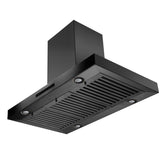 ZLINE Convertible Island Mount Range Hood in Black Stainless Steel (BSKE2iN) - (BSKE2IN30)