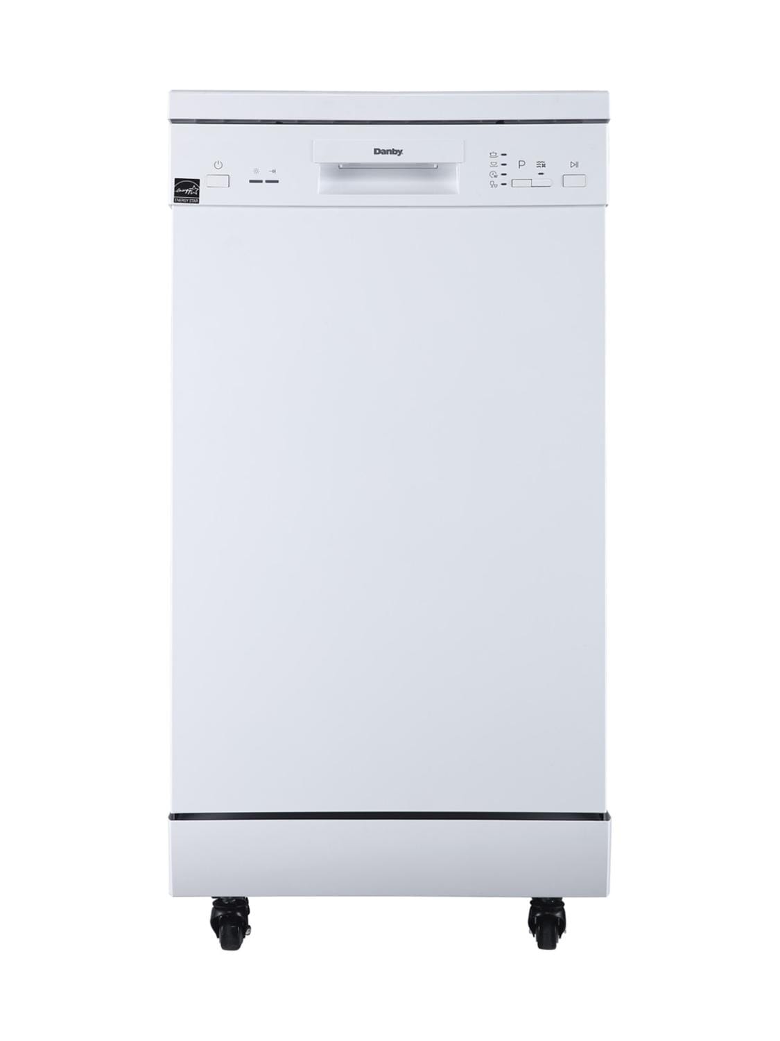 Danby 18" Wide Portable Dishwasher in White - (DDW1805EWP)