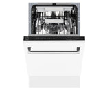 ZLINE 18" Tallac Series 3rd Rack Top Control Dishwasher with Traditional Handle, 51dBa [Color: White Matte] - (DWVWM18)