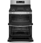 GE(R) 30" Free-Standing Gas Double Oven Convection Range - (JGBS86SPSS)