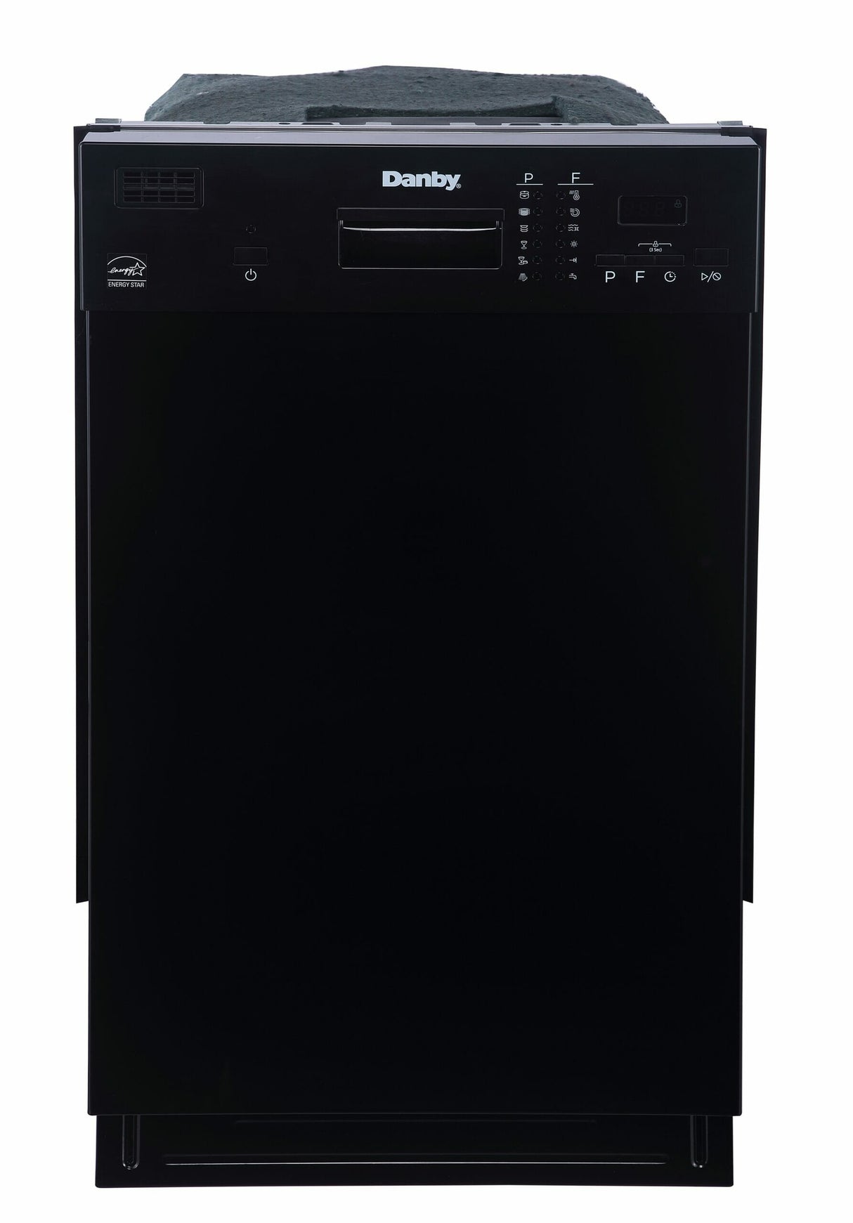 Danby 18" Wide Built-in Dishwasher in Black - (DDW1804EB)