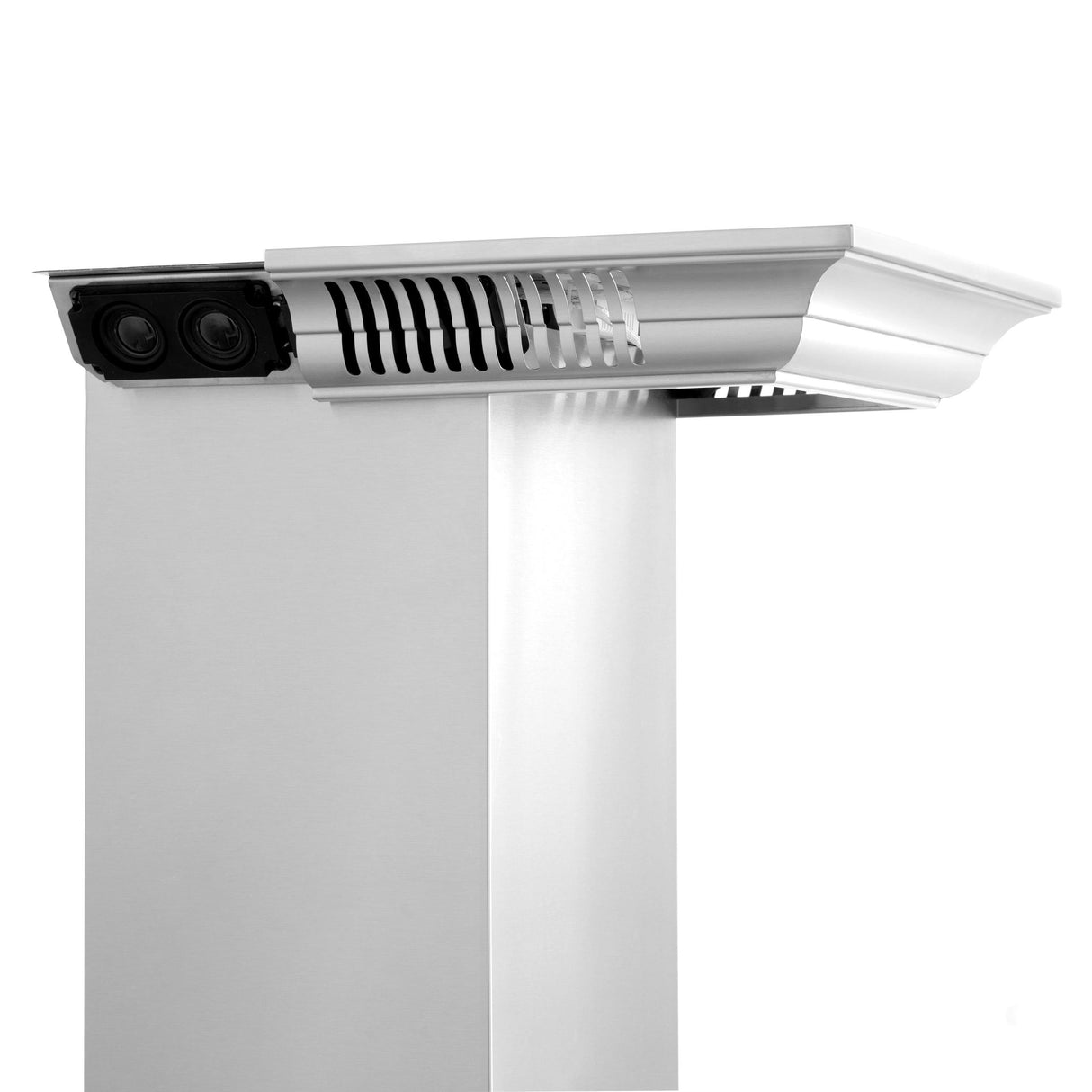 ZLINE Wall Mount Range Hood in Stainless Steel with Built-in ZLINE CrownSound Bluetooth Speakers (KF1CRN-BT) - (KF1CRNBT36)