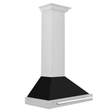 ZLINE 30 in. Convertible Stainless Steel Range Hood with Stainless Steel Handle (KB4STX-30) [Color: Black Matte] - (KB4STXBLM30)