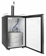 Danby 5.4 cu. ft. Single-Tap Keg Cooler in Stainless Steel - (DKC054A9SLDB)