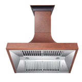 ZLINE Designer Series Hand-Hammered Copper Finish Wall Range Hood (8632H) - (8632H30)