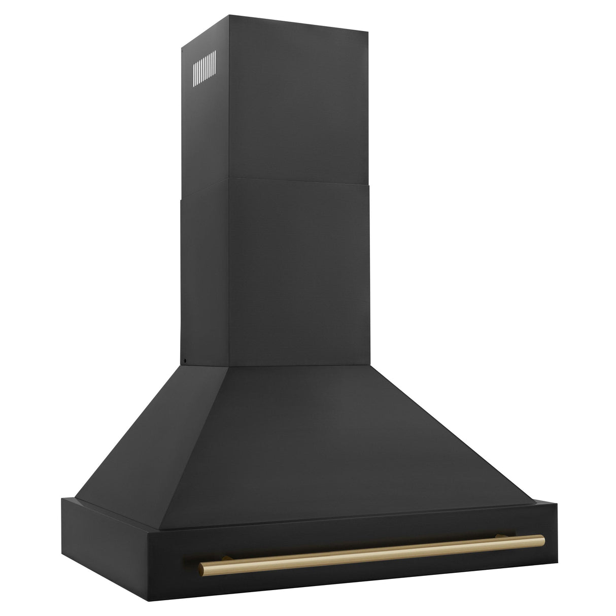 ZLINE 36 in. Autograph Edition Black Stainless Steel Range Hood with Handle (BS655Z-36) [Color: Champagne Bronze] - (BS655Z36CB)