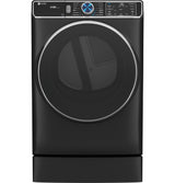 GE Profile(TM) ENERGY STAR(R) 7.8 cu. ft. Capacity Smart Front Load Gas Dryer with Steam and Sanitize Cycle - (PFD95GSPTDS)