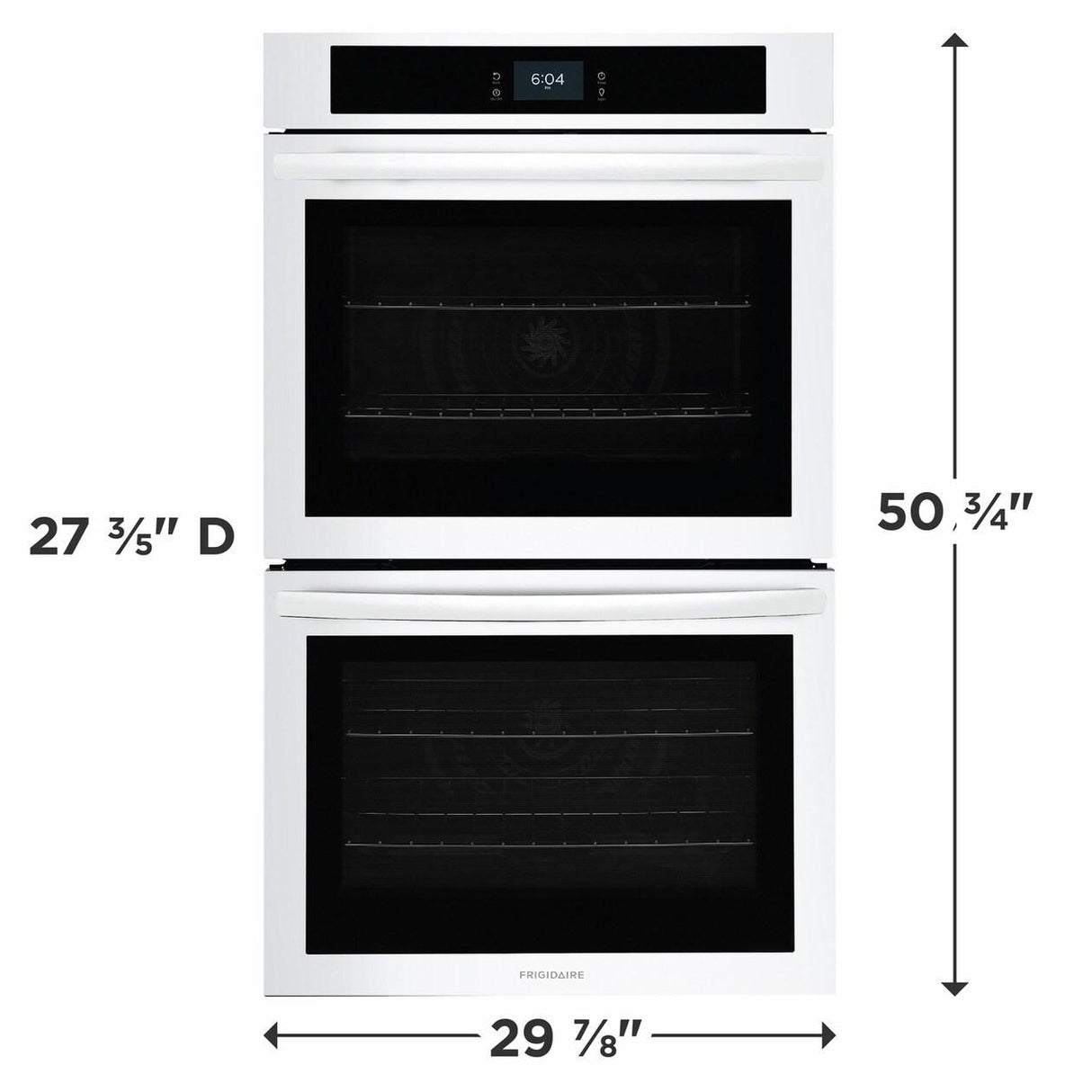 Frigidaire 30" Double Electric Wall Oven with Fan Convection - (FCWD3027AW)