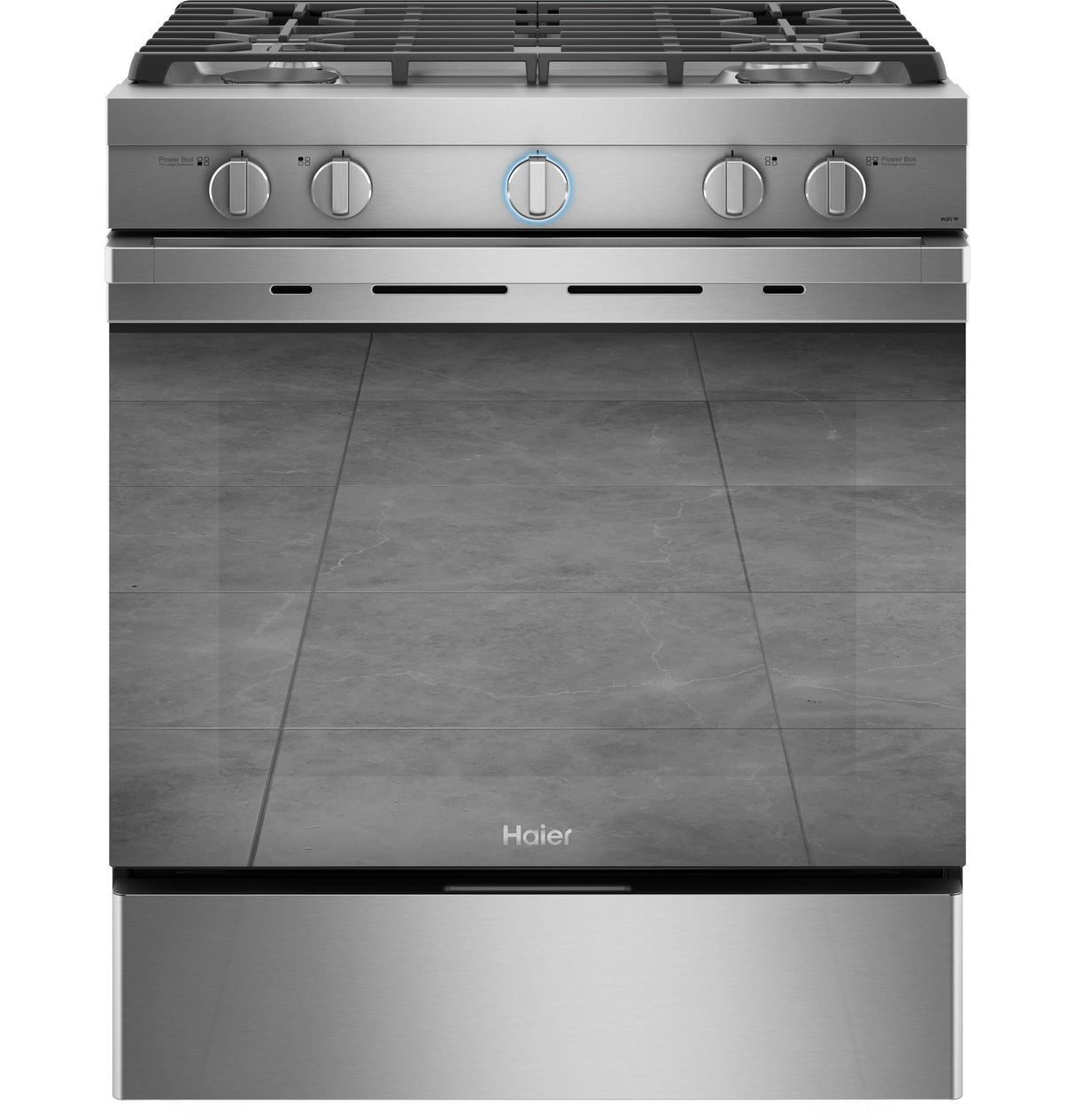 30" Smart Slide-In Gas Range with Convection - (QGSS740RNSS)