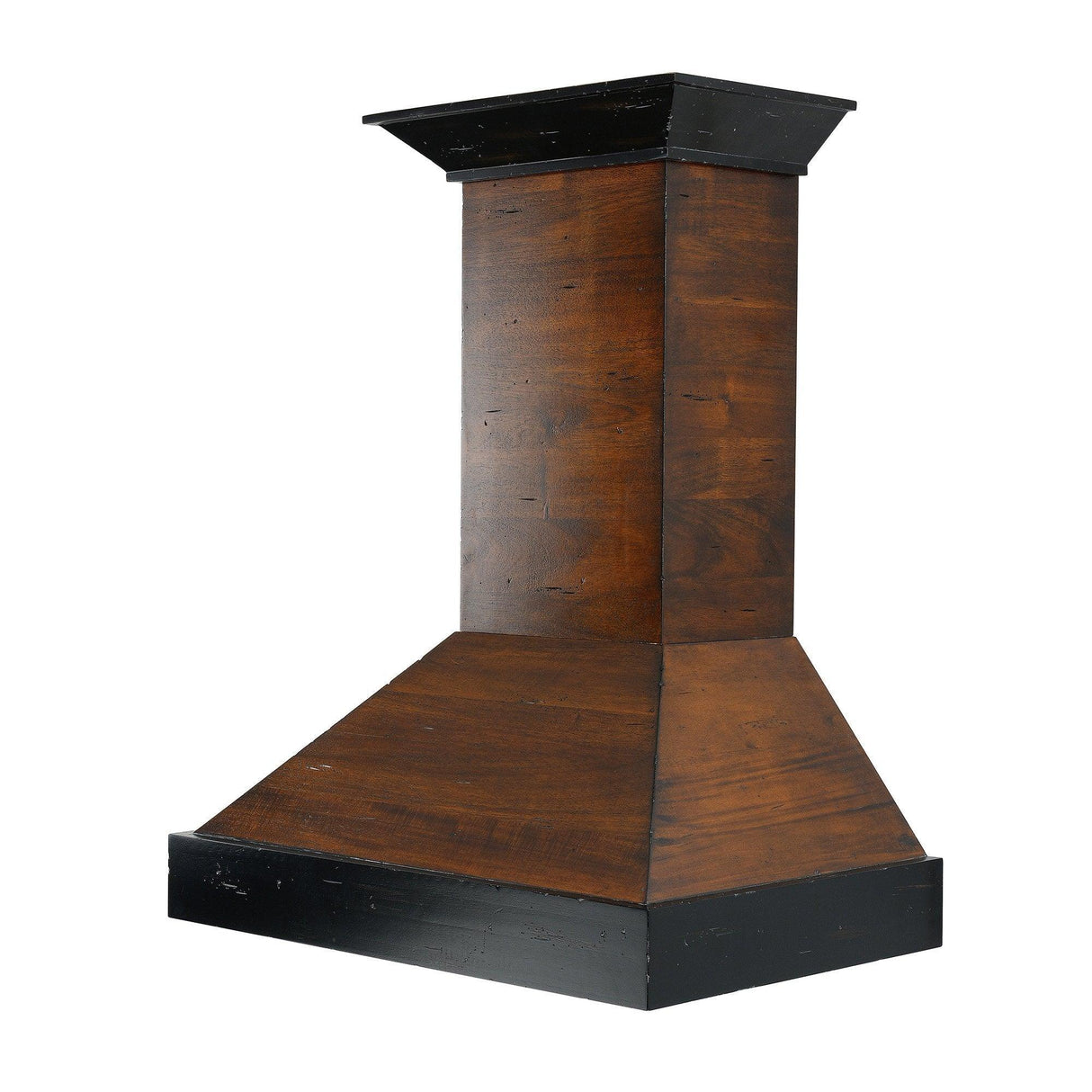 ZLINE Convertible Vent Wooden Wall Mount Range Hood in Antigua and Walnut (KBAR) - (KBAR30)