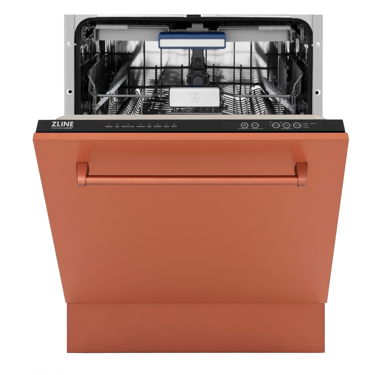 ZLINE 24" Tallac Series 3rd Rack Dishwasher with Traditional Handle, 51dBa (DWV-24) [Color: Copper] - (DWVC24)