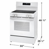 Frigidaire 30" Electric Range with the EvenTemp(R) - (FCRE3062AW)