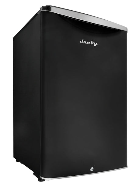 Danby 4.4 cu. ft. Retro Compact Fridge in Midnight Black - (DAR044A6MDB)