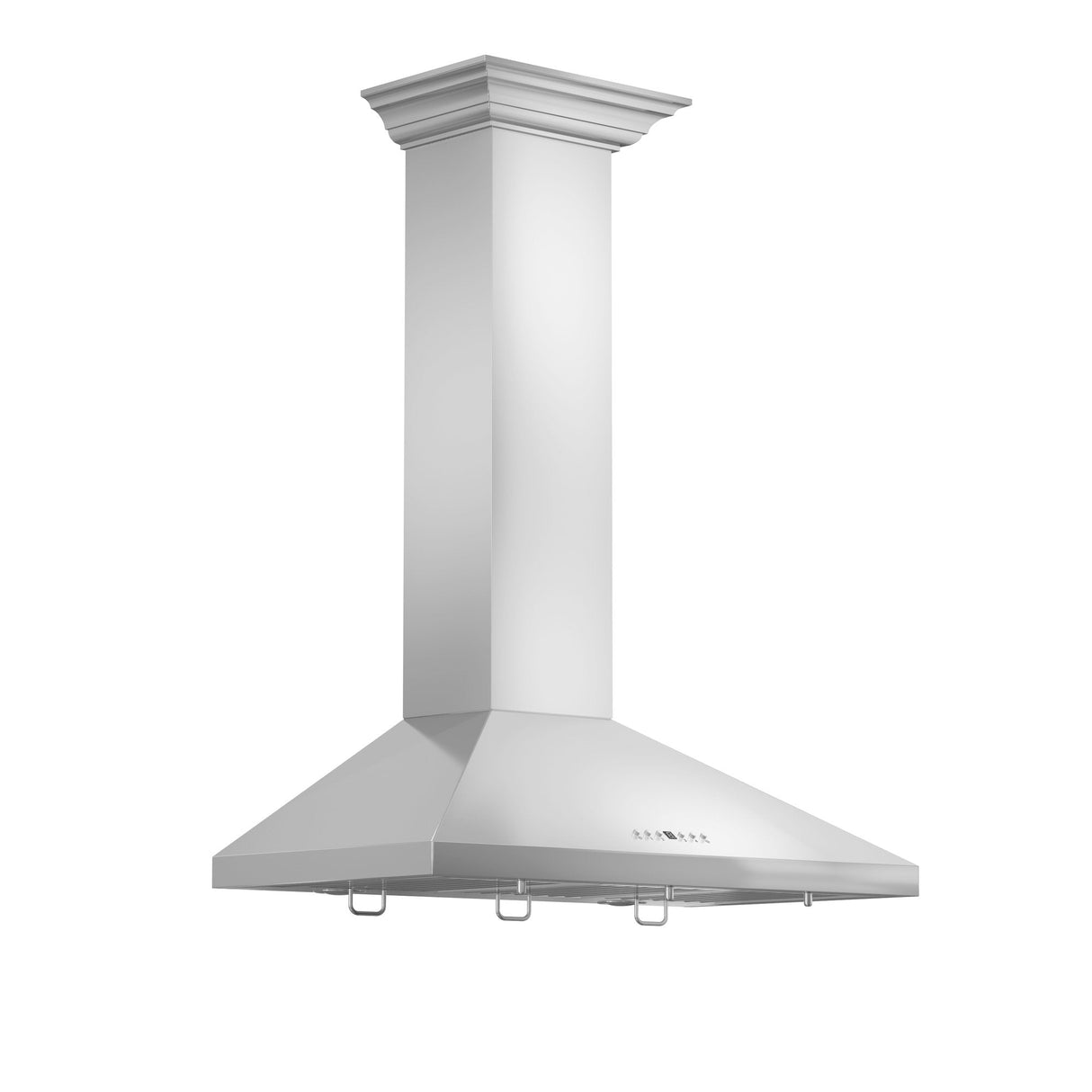 ZLINE Convertible Vent Wall Mount Range Hood in Stainless Steel with Crown Molding (KL2CRN) - (KL2CRN30)