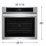 Frigidaire 30" Single Electric Wall Oven with Fan Convection - (FCWS3027AS)