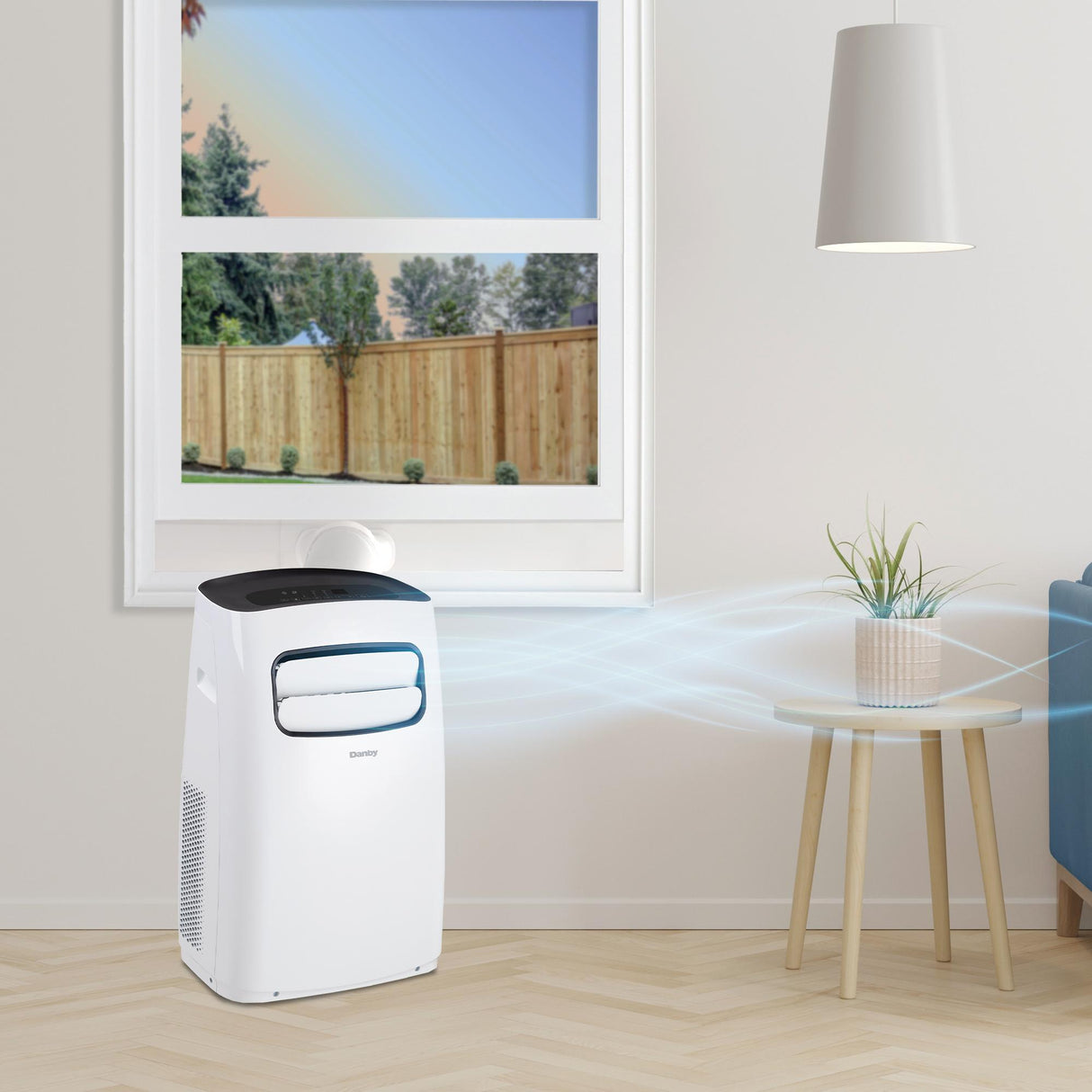 Danby 10,000 BTU (5,800 SACC) Portable Air Conditioner in White - (DPA058B6WDB)