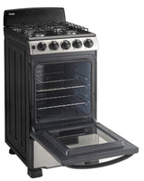 Danby 20" Wide Gas Range in Stainless Steel - (DR202BSSGLP)