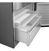 GE(R) ENERGY STAR(R) 17.7 Cu. Ft. Counter-Depth Bottom-Freezer Refrigerator - (GBE17HYRFS)