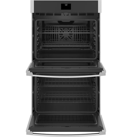 GE(R) 30" Smart Built-In Self-Clean Convection Double Wall Oven with Never Scrub Racks - (JTD5000SNSS)