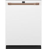 Caf(eback)(TM) ENERGY STAR(R) Smart Stainless Steel Interior Dishwasher with Sanitize and Ultra Wash & Dual Convection Ultra Dry - (CDT875P4NW2)